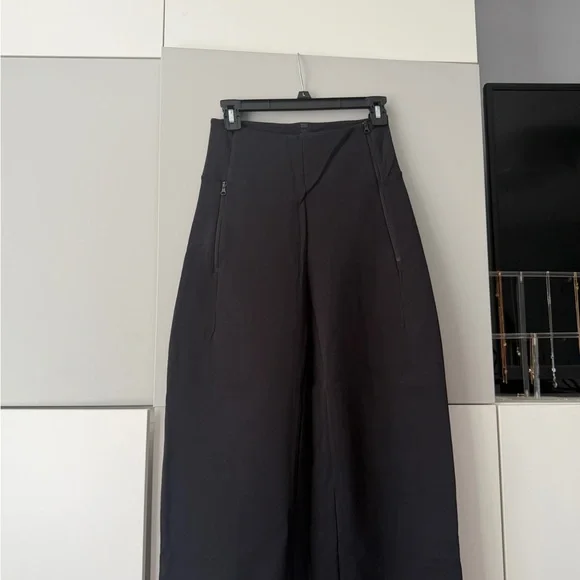 adidas Black Wide-Leg Trousers - Picture 4 of 8
